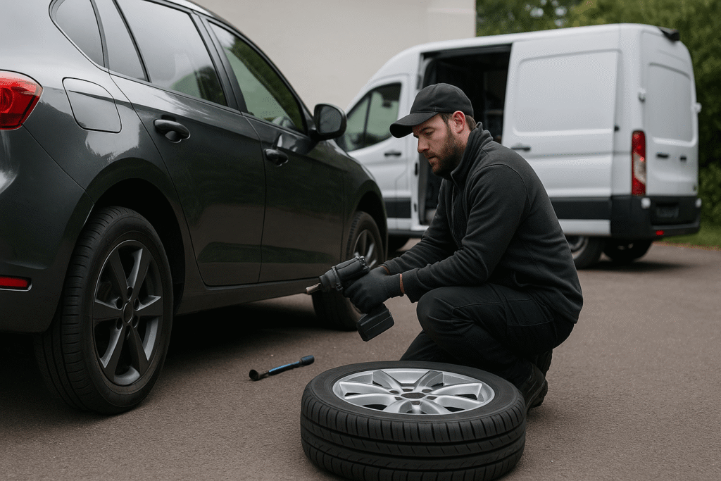 reliable mobile tyre service for Horsham roadside emergencies reliable mobile tyre service